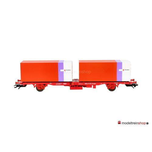Marklin H0 94336 containerwagen "Strukton'' van de NS - Modeltreinshop