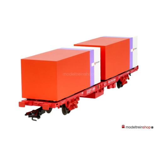 Marklin H0 94336 containerwagen "Strukton'' van de NS - Modeltreinshop