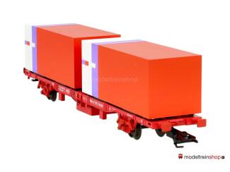 Marklin H0 94336 containerwagen "Strukton'' van de NS - Modeltreinshop