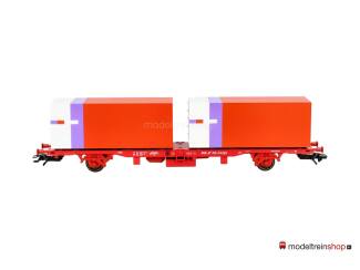 Marklin H0 94336 containerwagen "Strukton'' van de NS - Modeltreinshop