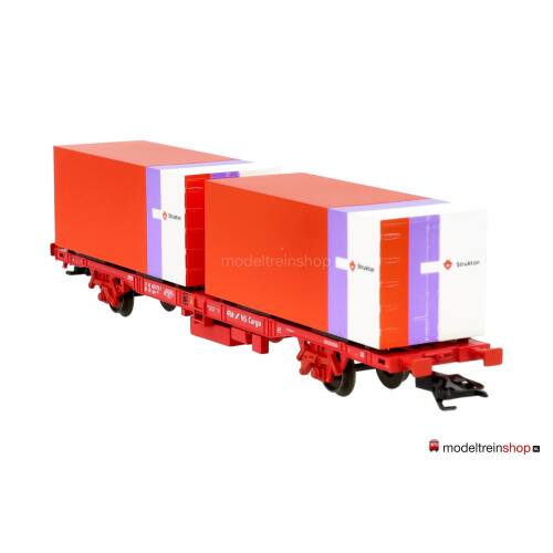 Marklin H0 94336 containerwagen "Strukton'' van de NS - Modeltreinshop
