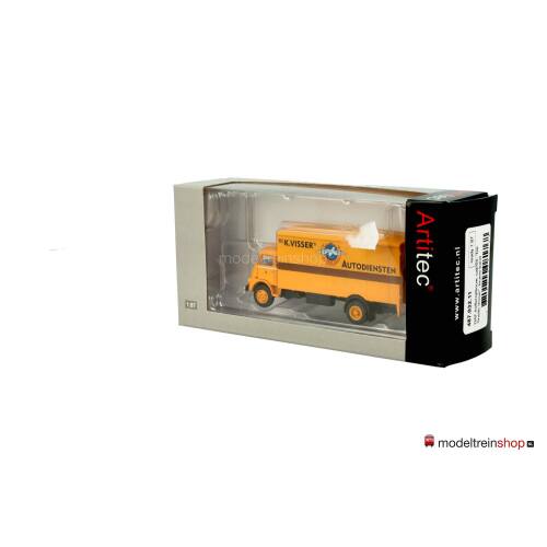 Artitec H0 487.032.11 DAF Kofferopbouw cab.64 De Snelle Visser, bruine band - Modeltreinshop