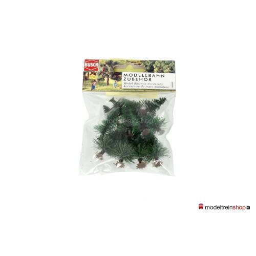 Busch N - Z 6220 12 sparrenbomen ca. 30 - 50 mm hoog - Modeltreinshop