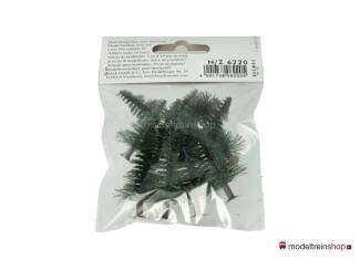 Busch N - Z 6220 12 sparrenbomen ca. 30 - 50 mm hoog - Modeltreinshop
