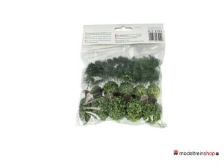 Busch N - Z 6590 Gemengd bospakket met 35 bomen - Modeltreinshop