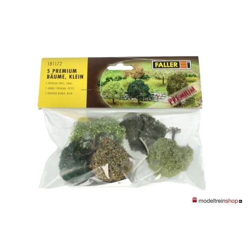 Faller N 181172 - 5 PREMIUM Bomen, klein, gesorteerd - Modeltreinshop