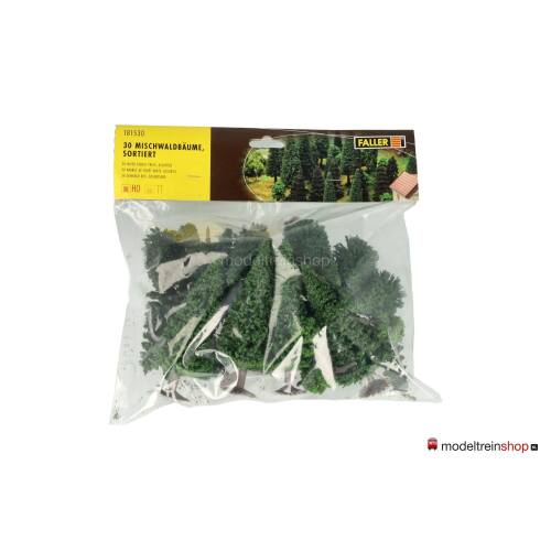 Faller H0 181530 - 30 Gemengde bomen, gesorteerd - Modeltreinshop