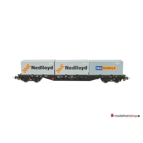 Piko H0 54165 Containerdraagwagen ''Nedlloyd'' van de DB - Modeltreinshop
