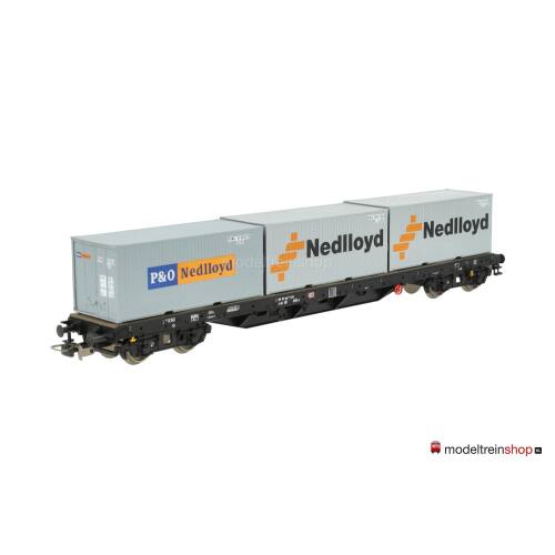 Piko H0 54165 Containerdraagwagen ''Nedlloyd'' van de DB - Modeltreinshop
