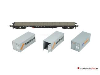 Piko H0 54165 Containerdraagwagen ''Nedlloyd'' van de DB - Modeltreinshop