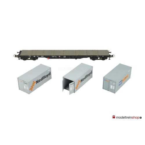 Piko H0 54165 Containerdraagwagen ''Nedlloyd'' van de DB - Modeltreinshop