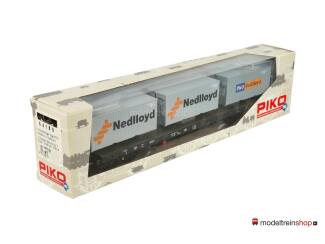 Piko H0 54165 Containerdraagwagen ''Nedlloyd'' van de DB - Modeltreinshop