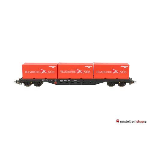 Piko H0 95577 Containerdraagwagen ''Hamburg Süd'' van de NS - Modeltreinshop