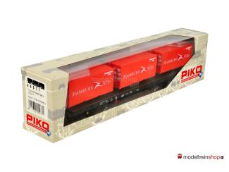 Piko H0 95577 Containerdraagwagen ''Hamburg Süd'' van de NS - Modeltreinshop