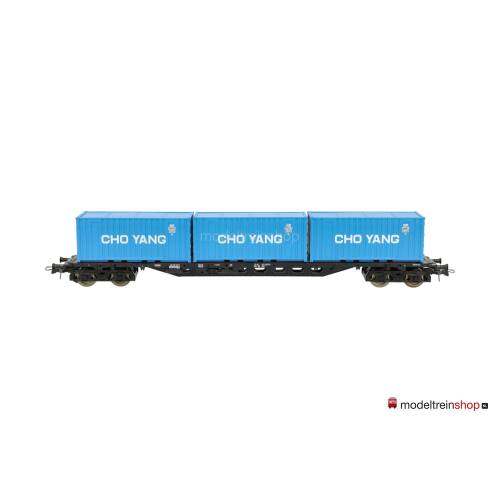 Roco H0 46780 Containerwagen “Cho Yang” van de DB - Modeltreinshop