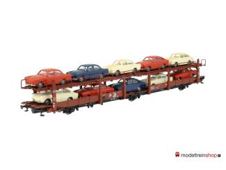 Roco H0 47127 Autotransporter met Volkswagens van de NS - Modeltreinshop
