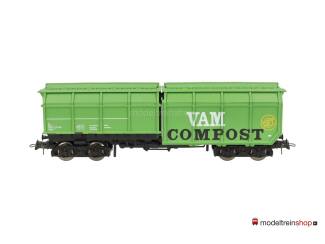 Roco H0 47345 4-assige goederenwagon 'VAM compost' van de NS - Modeltreinshop