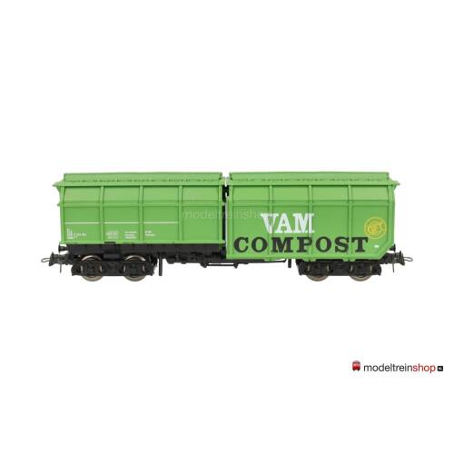 Roco H0 47345 4-assige goederenwagon 'VAM compost' van de NS - Modeltreinshop