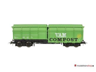 Roco H0 47345 4-assige goederenwagon 'VAM compost' van de NS - Modeltreinshop