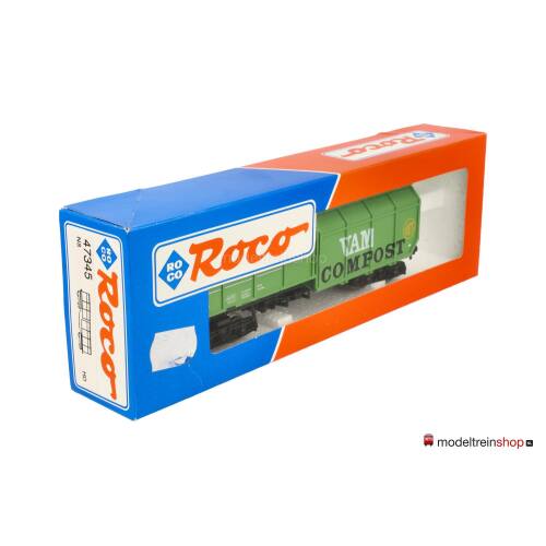 Roco H0 47345 4-assige goederenwagon 'VAM compost' van de NS - Modeltreinshop