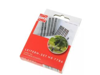 Busch H0 7786 Ladderset - Modeltreinshop