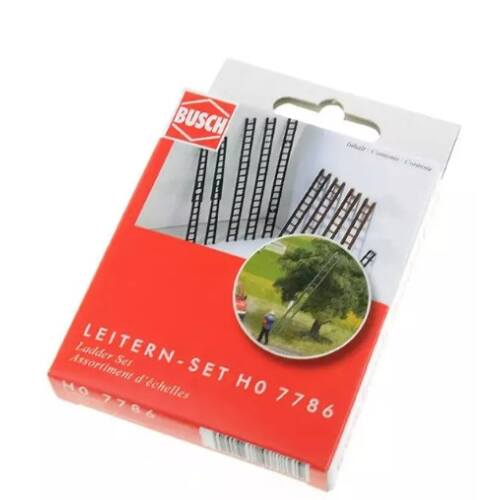 Busch H0 7786 Ladderset - Modeltreinshop