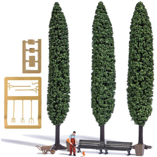 Busch H0 7853 man met Grastrimmer - Modeltreinshop
