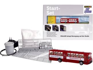 Faller H0 161506 Car System startset Bus Sparkasse