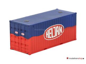 Heljan HO Container met metalen adapters - Modeltreinshop