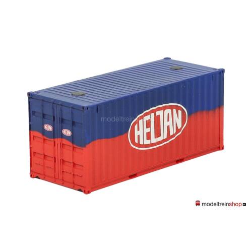 Heljan HO Container met metalen adapters - Modeltreinshop