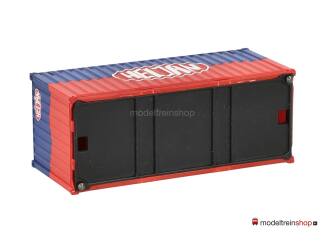Heljan HO Container met metalen adapters - Modeltreinshop