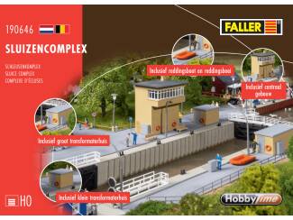 Faller HO 190646 Sluizencomplex - Modeltreinshop