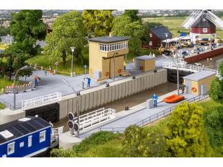 Faller HO 190646 Sluizencomplex - Modeltreinshop