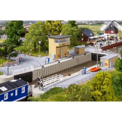 Faller HO 190646 Sluizencomplex - Modeltreinshop