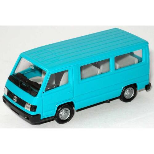 Herpa H0 041621 Mercedes-Benz 100 II Bus Turquoise - Modeltreinshop