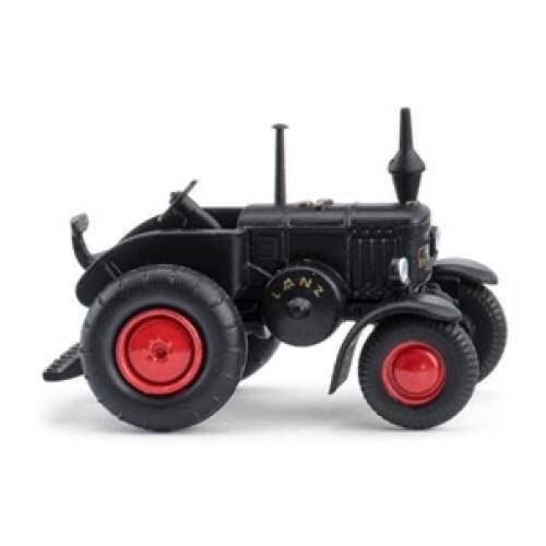 Wiking N 095104 Traktor Lanz Bulldog 8506 - zwart - Modeltreinshop