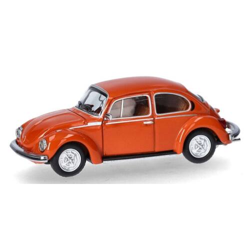 Herpa H0 421096-002 VW Kever 1303 Oranje - Modeltreinshop