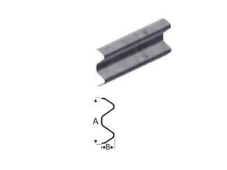 Maquett H0 - vangrail 5 x 33 cm - Modeltreinshop