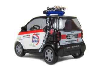 Busch H0 48924 Smart City Coupé "Herz Mobil" - Modeltreinshop