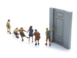 Artitec H0 5870141 Belletje trekken 6 kinderen - Modeltreinshop