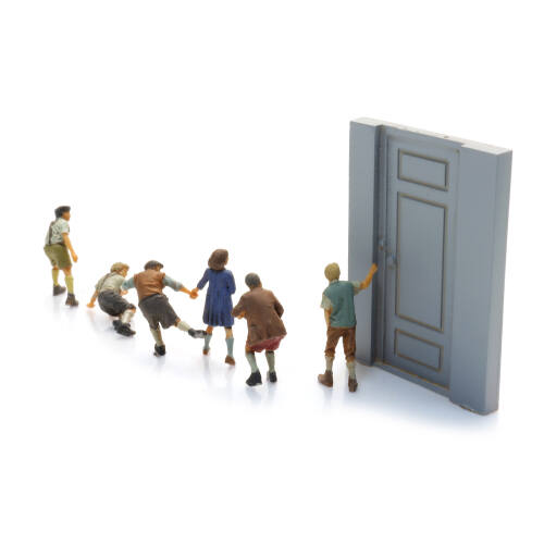 Artitec H0 5870141 Belletje trekken 6 kinderen - Modeltreinshop