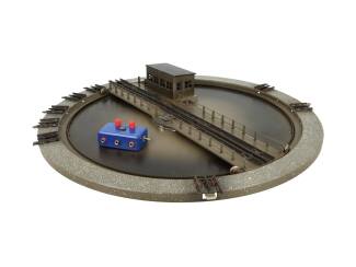 Marklin H0 7186 V02 Elektrisch bedienbare draaischijf M-Rail - Modeltreinshop