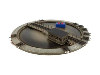 Marklin H0 7186 V02 Elektrisch bedienbare draaischijf M-Rail - Modeltreinshop