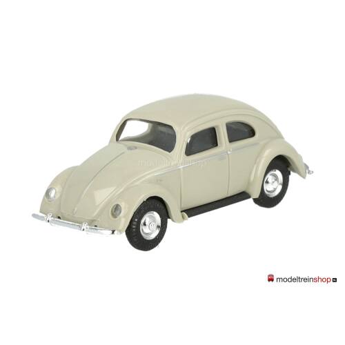 Busch H0 42743 VW Kever 1200 bouwjaar 1951 bril raampjes grijs - Modeltreinshop