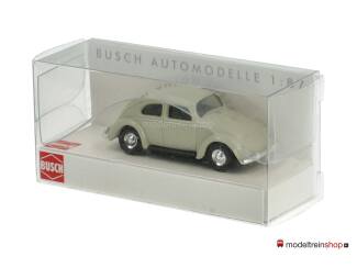 Busch H0 42743 VW Kever 1200 bouwjaar 1951 bril raampjes grijs - Modeltreinshop