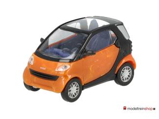 Busch H0 48901 Smart City Coupé aqua-orange - Modeltreinshop