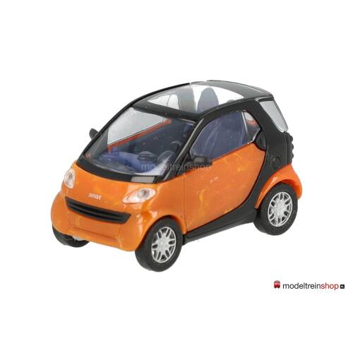 Busch H0 48901 Smart City Coupé aqua-orange - Modeltreinshop