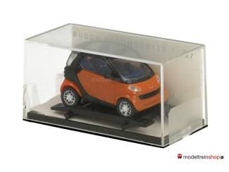 Busch H0 48901 Smart City Coupé aqua-orange - Modeltreinshop