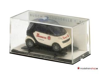Busch H0 48916 Smart City Coupé "Johanniter" - Modeltreinshop