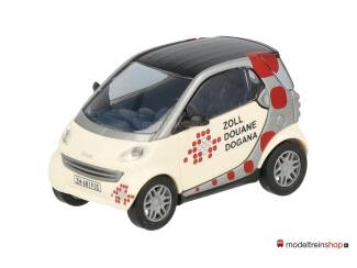 Busch H0 48945 Smart City Coupé "Schweizer Zoll" - Modeltreinshop